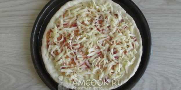 пицца карбонара