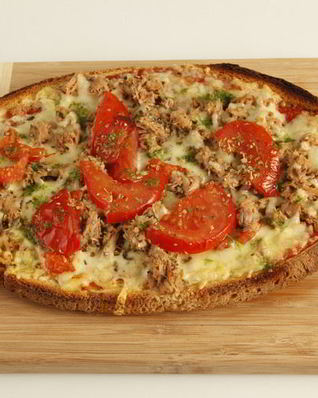 Пицца на хлебе