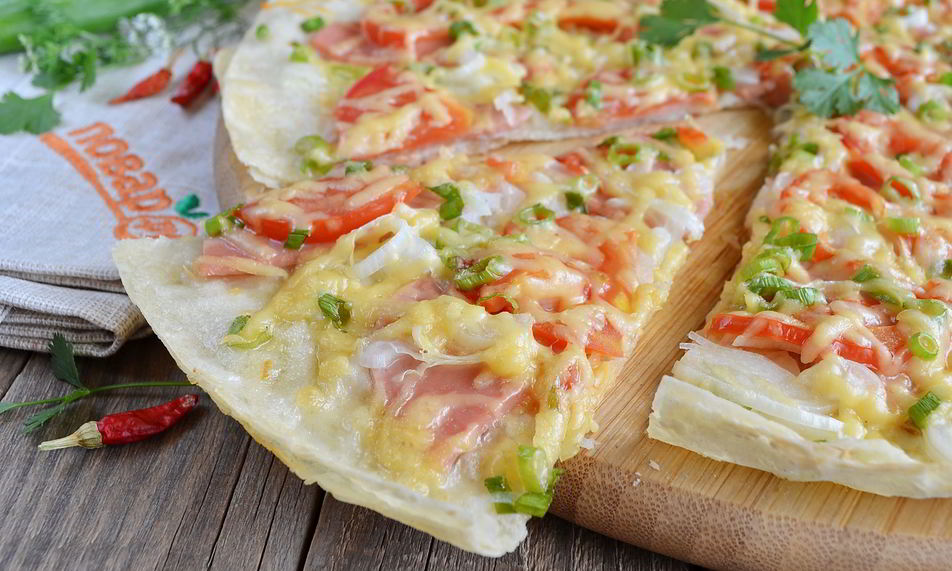 Рецепт пиццы на лаваше в духовке