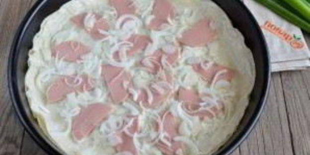 пицца на лаваше в духовке