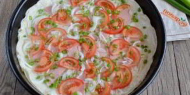 пицца на лаваше в духовке