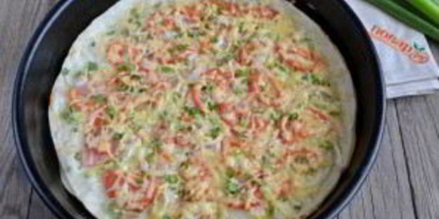 пицца на лаваше в духовке