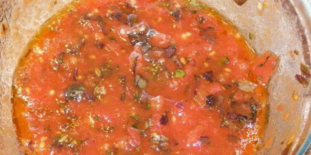 пицца с баклажанами