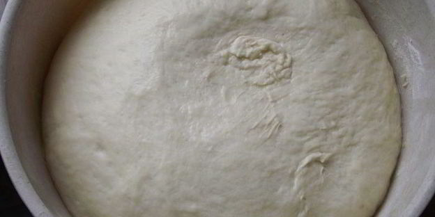 пицца с фетой, помидорами и оливками