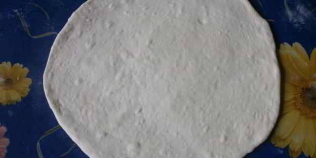 постная пицца с картофелем и грибами