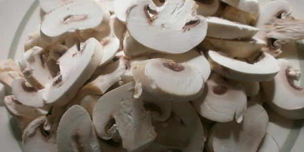 постная пицца с картофелем и грибами