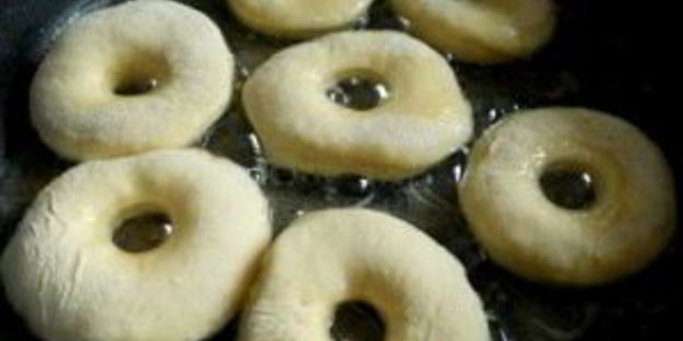 быстрые пончики на кефире