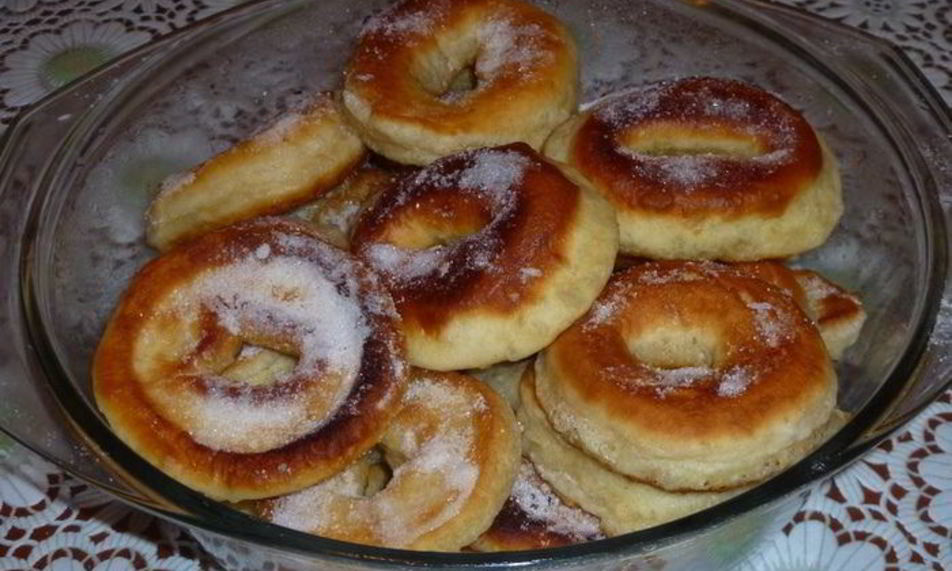 Рецепт домашних пончиков