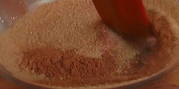 картофельные пончики с корицей