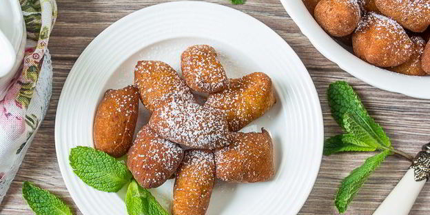 картофельные пончики