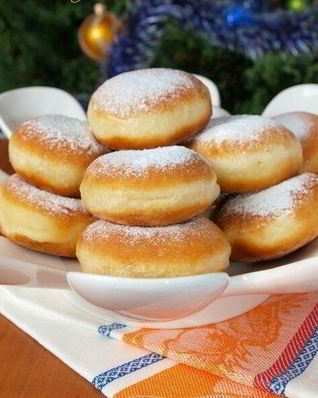 Нежные пончики