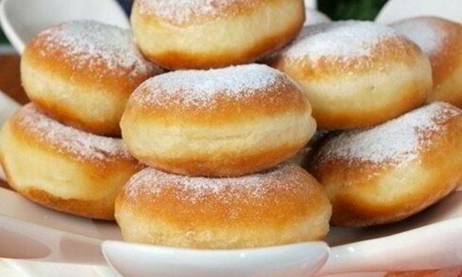 Рецепт нежных пончиков