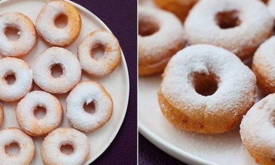 Рецепт нежных творожных пончиков