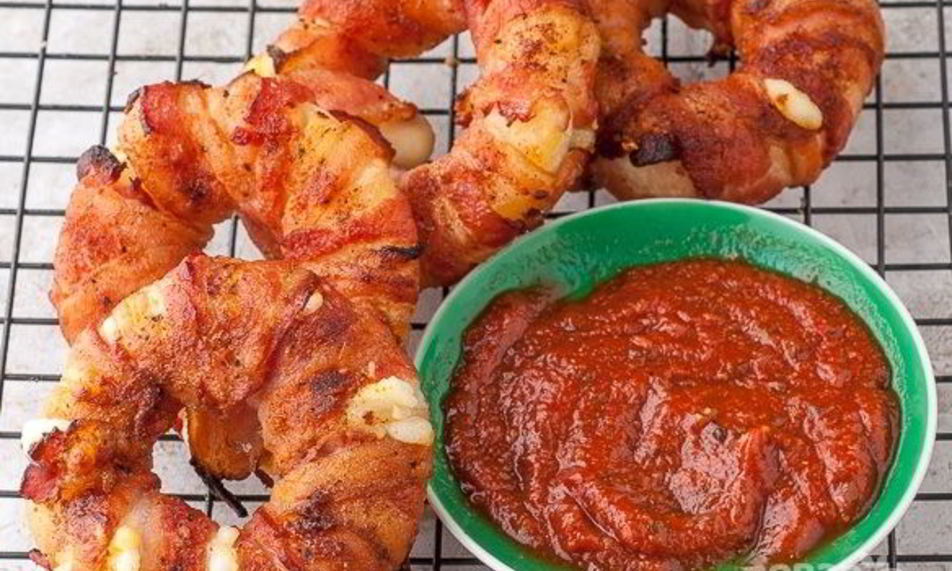 Рецепт оригинальных пончиков с беконом