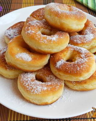 Пончики из плавленного сыра