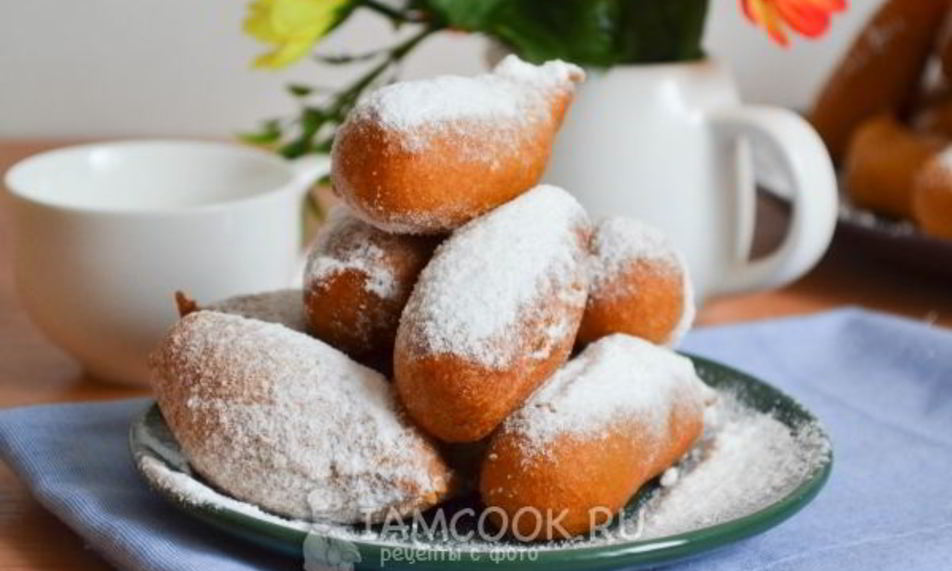 Рецепт пончиков из жидкого теста