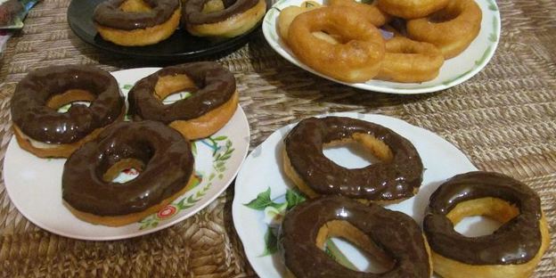 пончики классические на дрожжах