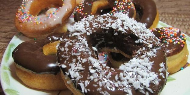 пончики классические на дрожжах