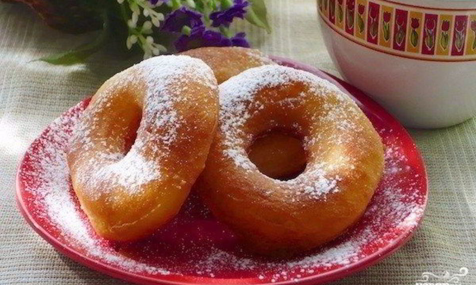 Рецепт пончиков на дрожжах жареные