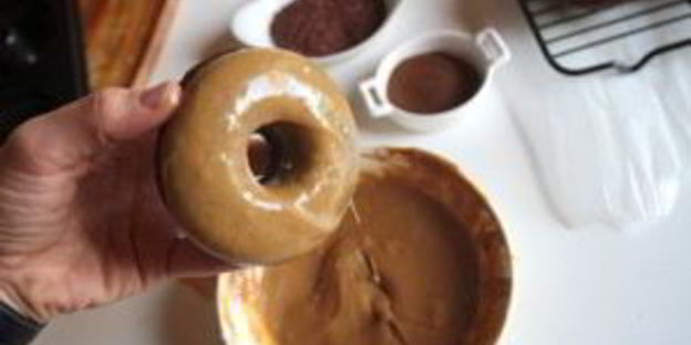 пончики на сгущенке