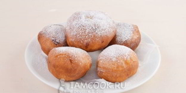 пончики с начинкой