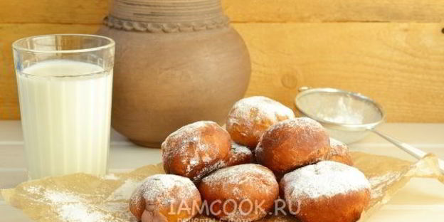 пончики с начинкой