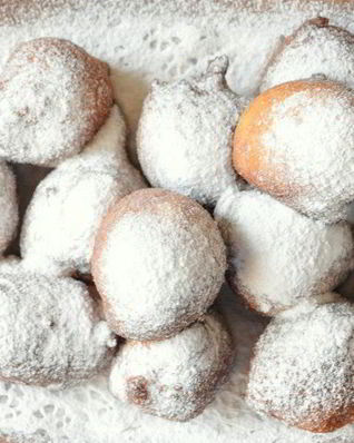 Пончики с шоколадом и маршмэллоу