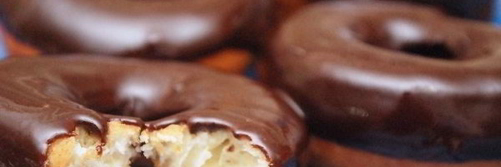 Пончики с шоколадом