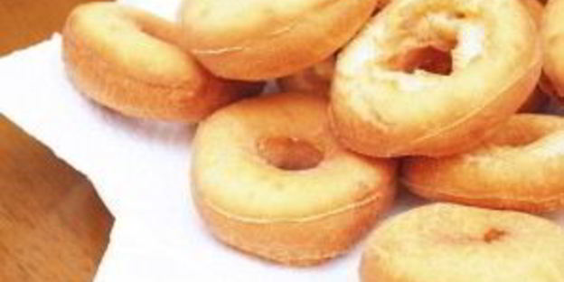 пончики с шоколадом