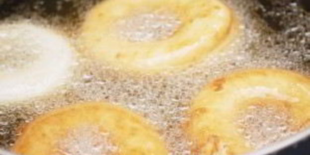 пончики с шоколадом