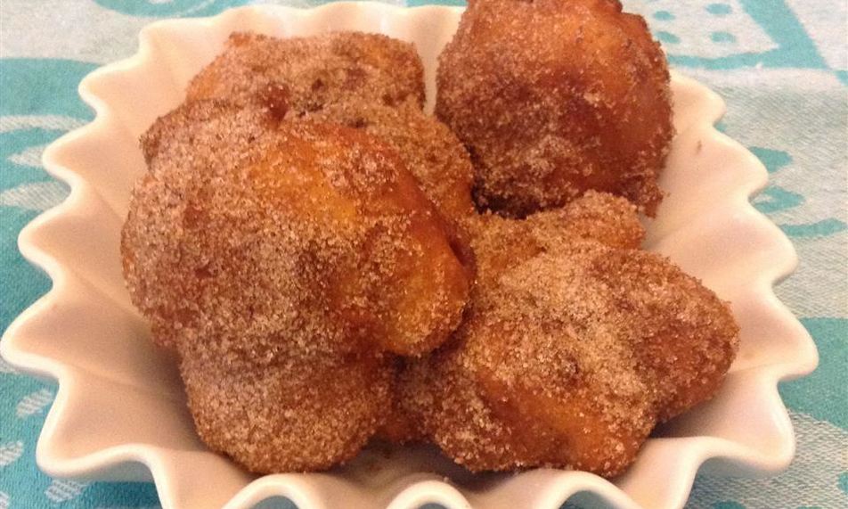 Рецепт пончиков с яблоками