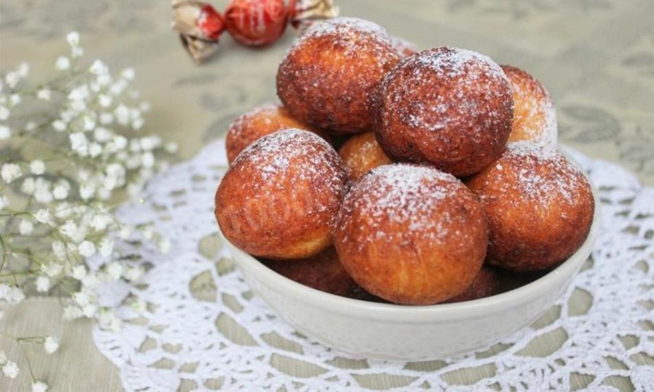 Рецепт пончиков творожных вкуснятина из детства