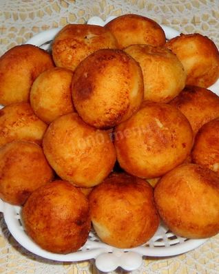 Пончики творожные за 10 минут