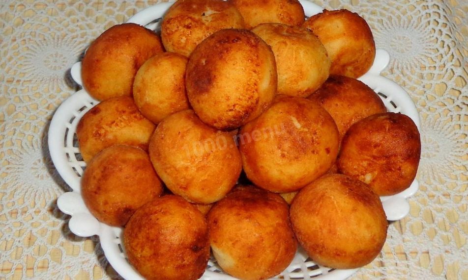 Рецепт пончиков творожных за 10 минут