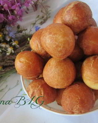 Пончики универсальные, на дрожжевом тесте