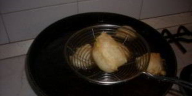 пончики в сахаре