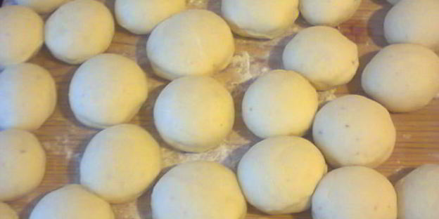 рождественские пончики