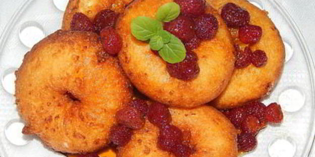 румынские творожные пончики папанаши