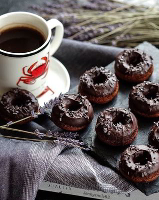 Шоколадные пончики