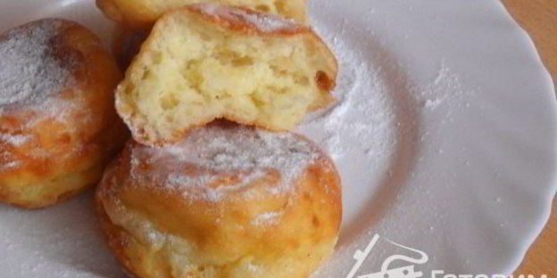 творожные пончики по госту