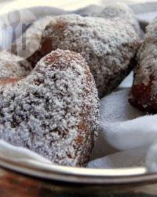 Творожные пончики Сердечки