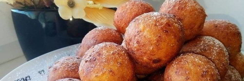 Творожные пончики