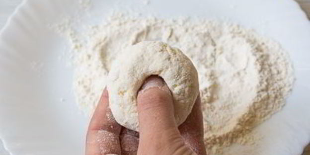 утренние творожные пончики