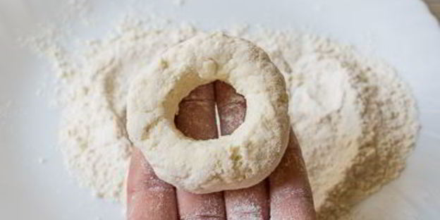 утренние творожные пончики