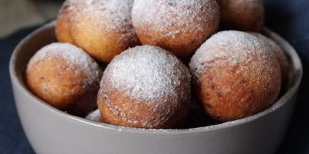 ванильные пончики на соде