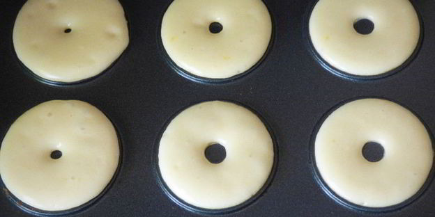 ванильные пончики