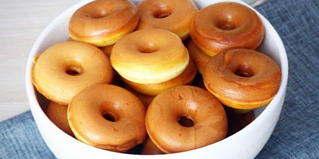 ванильные пончики