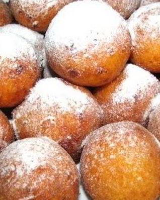 Вкусные пончики из домашнего творога