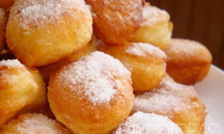 Рецепт яблочных пончиков