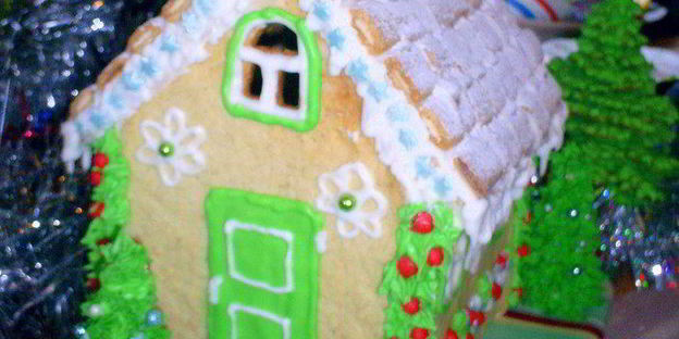 имбирный пряничный домик